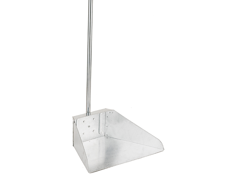 Zinc Plated Dustpan with handle