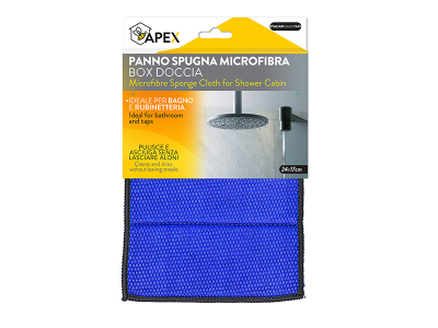 Microfibre Sponge Cloth for Shower Cabin