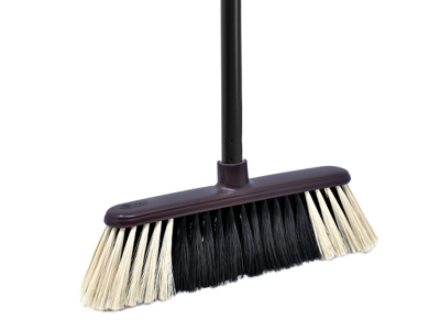 Bicolor Broom with handle
